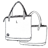 Taille  croquis Cabas L
