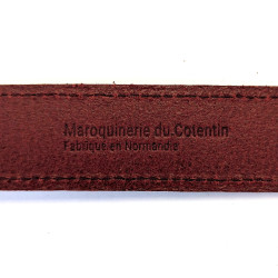 Ceinture rouge dos marque