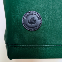 Sac cabas vert coin
