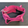 Sac cabas rose ouverture M