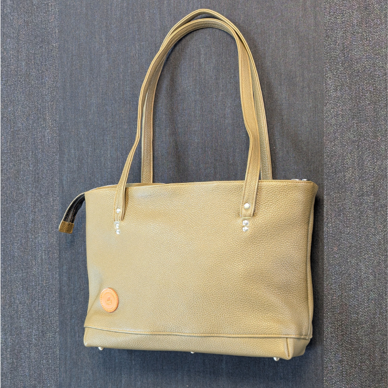 Sac cabas kaki moyen M