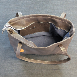 Sac cabas kaki ouverture M