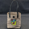 Tote bag Ocre chat