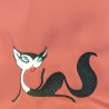 Tote bag Rouge chat love