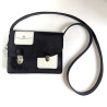 Marine pochette blanc carré