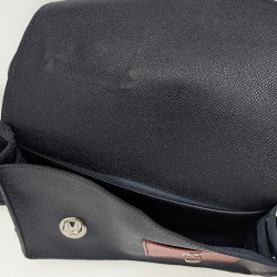 Marine Pochette Rouge lisse poche interieur