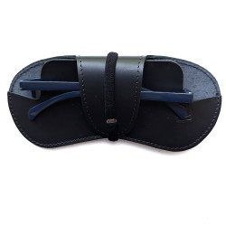 Etui lunettes noir avec lunettes Face