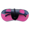 Etui lunettes Vernis rose avec lunettes  Face