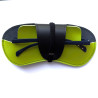 Etui lunettes vert fluo  avec lunettes Face
