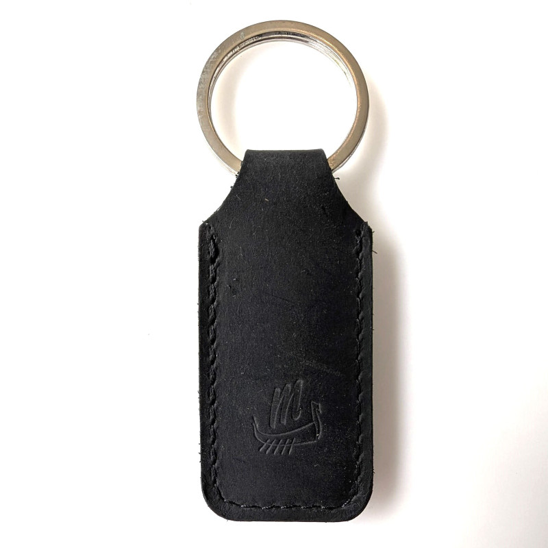 Porte clé classique noir