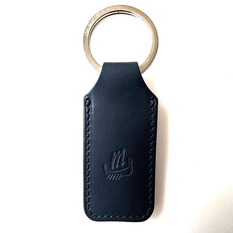 Porte clé classique marine