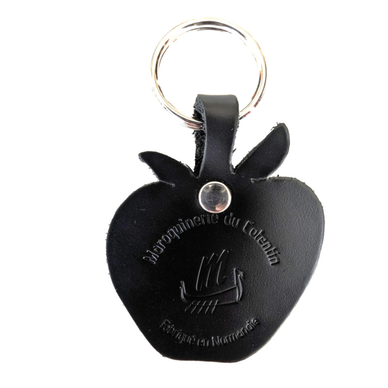 Porte clé Petite pomme noir