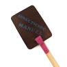 Tapette à mouche marron recto