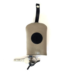 Etui porte clé tourterelle avec clés