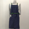 Tablier vert jardin face