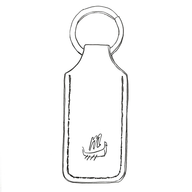 Porte clé classique dessin