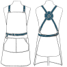 Tablier Bleu canard