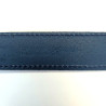 Ceinture bleu canard dos marque