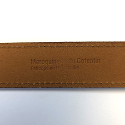 Ceinture caramel dos marque