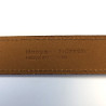 Ceinture caramel dos marque