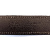Ceinture chocolat dos marque