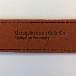 Ceinture orange dos marque