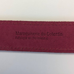 Ceinture rose dos marque