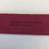 Ceinture rose dos marque